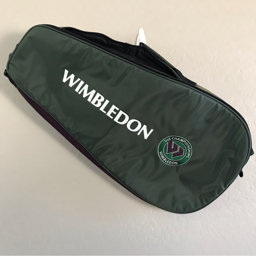 Wimbledon Lawn Championships Tennis Racket Carrier